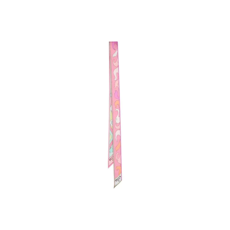 EMILIO PUCCI Silk Silk Scarves Unisex Pink-0