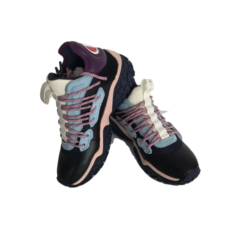 Champion Tank W Cushioning Wear Resistant Low Top Casual Shoes Women's Purple Black-2