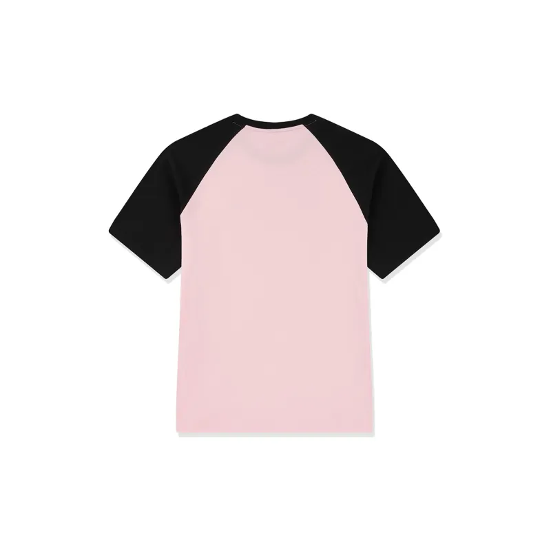 QIAODAN Raglan Sleeve T Shirt Unisex Morning Light Pink-1