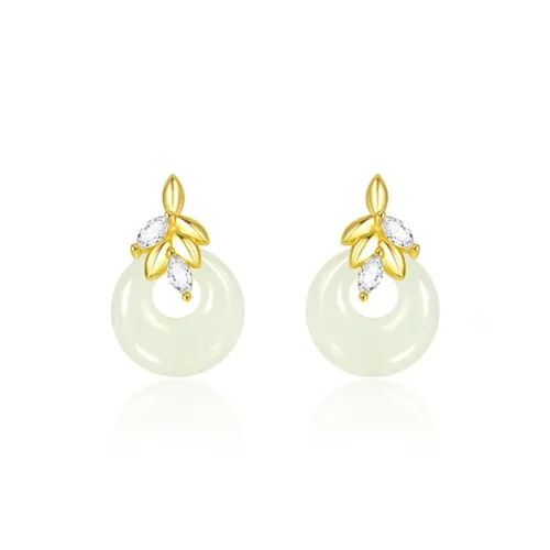 FANCI Hetian Jade Earrings Women's