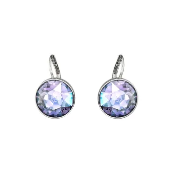 Swarovski Bella Earrings Women's Purple