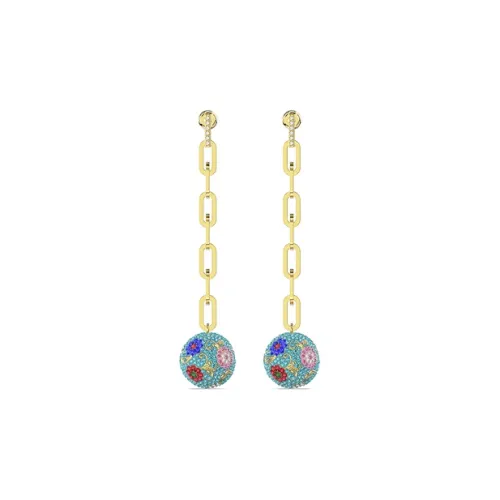 Swarovski Earrings Women's Gold Plated