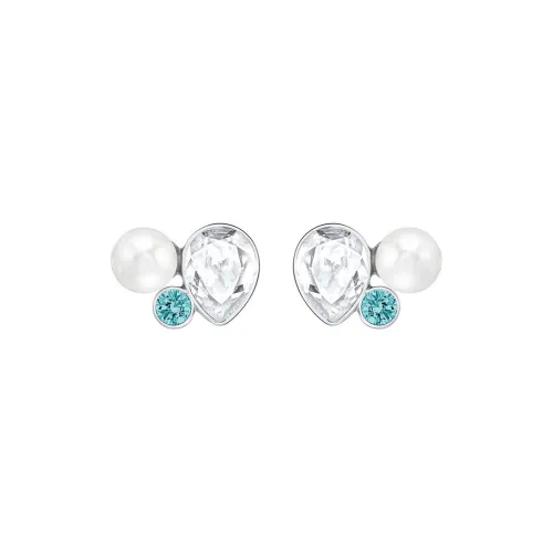 Swarovski Earrings Women's Blue/White