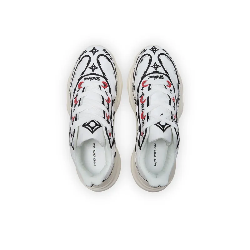WO DELAY Low Top Chunky Sneakers Unisex-1