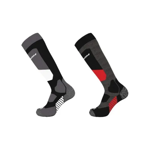 SALOMON Knee-High Socks Men's 2 Pack Multicolor