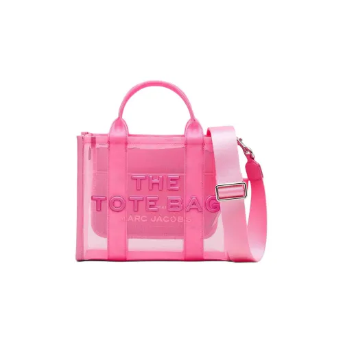MARC JACOBS Mesh Shoulder Bag Crossbody Bag Handbag Small Size Women's Candy Pink Red