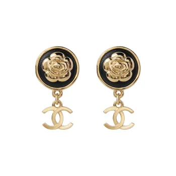 CHANEL Metal Earrings AB8977