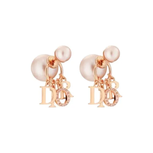 DIOR Earrings Women's Rose Gold