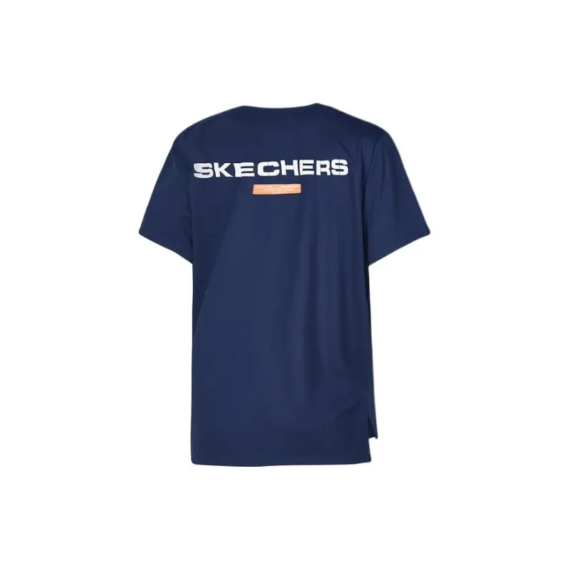 Skechers T-Shirt Women's Academy Navy-1