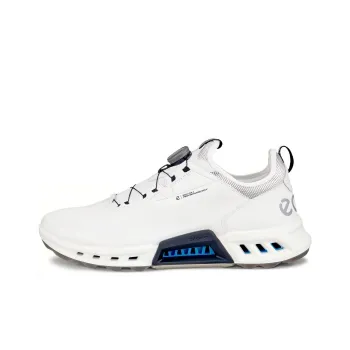 Ecco Biom C4 Slip Resistant Water Resistant Balance Low Top Casual Shoes Men's White Gray