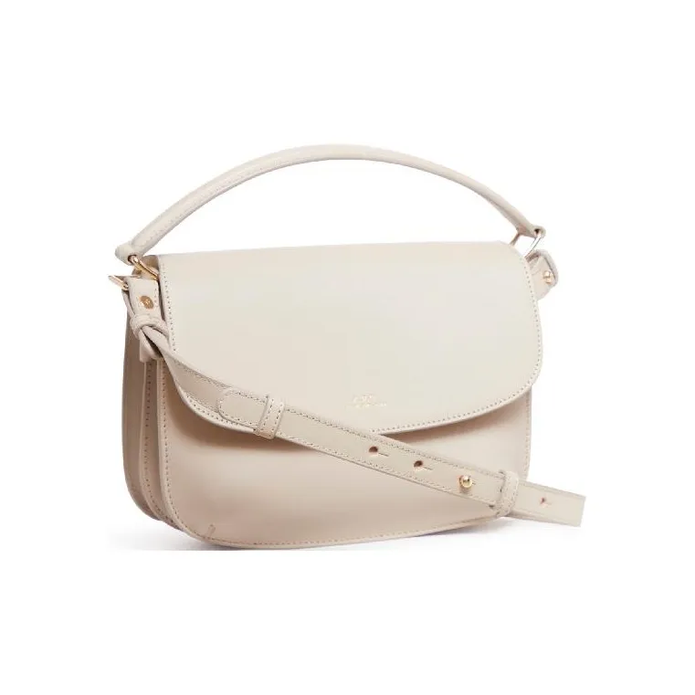A.P.C Leather Portable Crossbody Bag, Shoulder Bag Mini Women's Gray-1