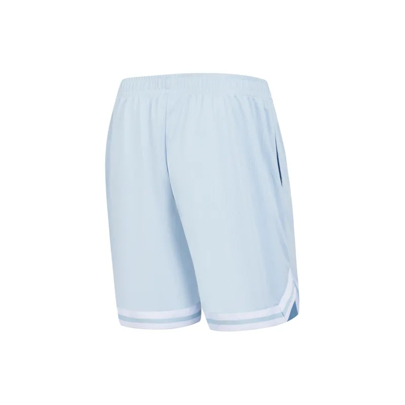 QIAODAN Basketball Shorts Men's Sunlight Blue-1