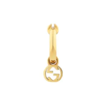 GUCCI 18K Gold Earrings Women's Gold