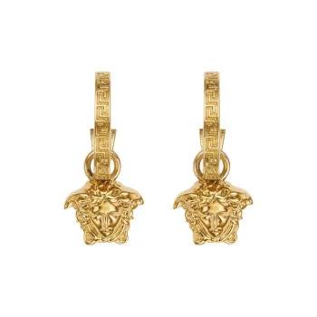 VERSACE Earrings Women's Gold