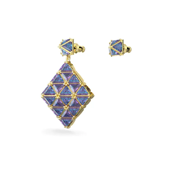 Swarovski Curiosa Asymmetric Drop Earrings-2