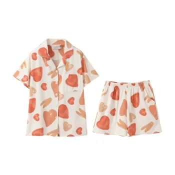 Huggy Kissy Pajama Set Women's Vanilla Yellow