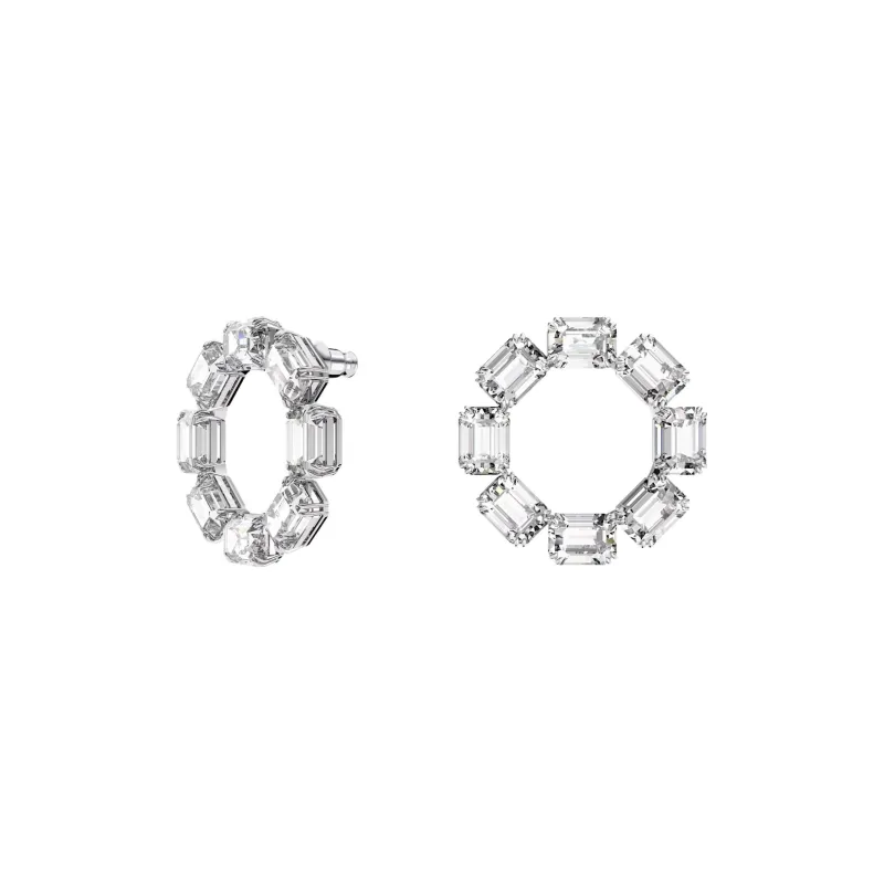 Swarovski Millenia Earrings Women's Silver-1