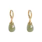 Waterdrop Hoop Earrings[Blue Style]