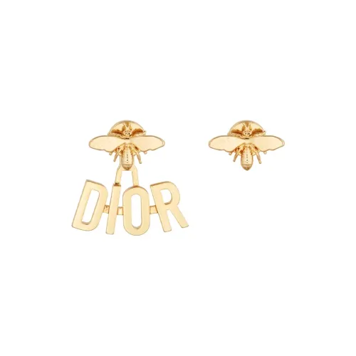 DIOR Diorevolution Metal Earrings Women's Gold