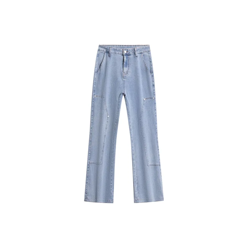 PEIMENG Jeans Unisex-11