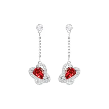 Swarovski Earrings Women's Red