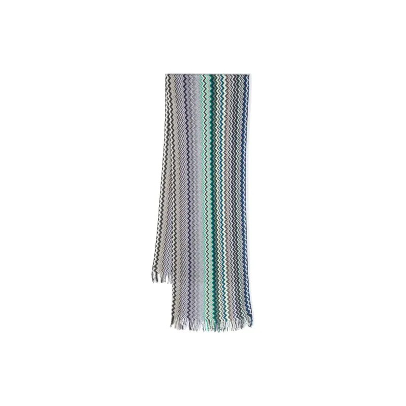 MISSONI Zigzag Cotton Scarf-0