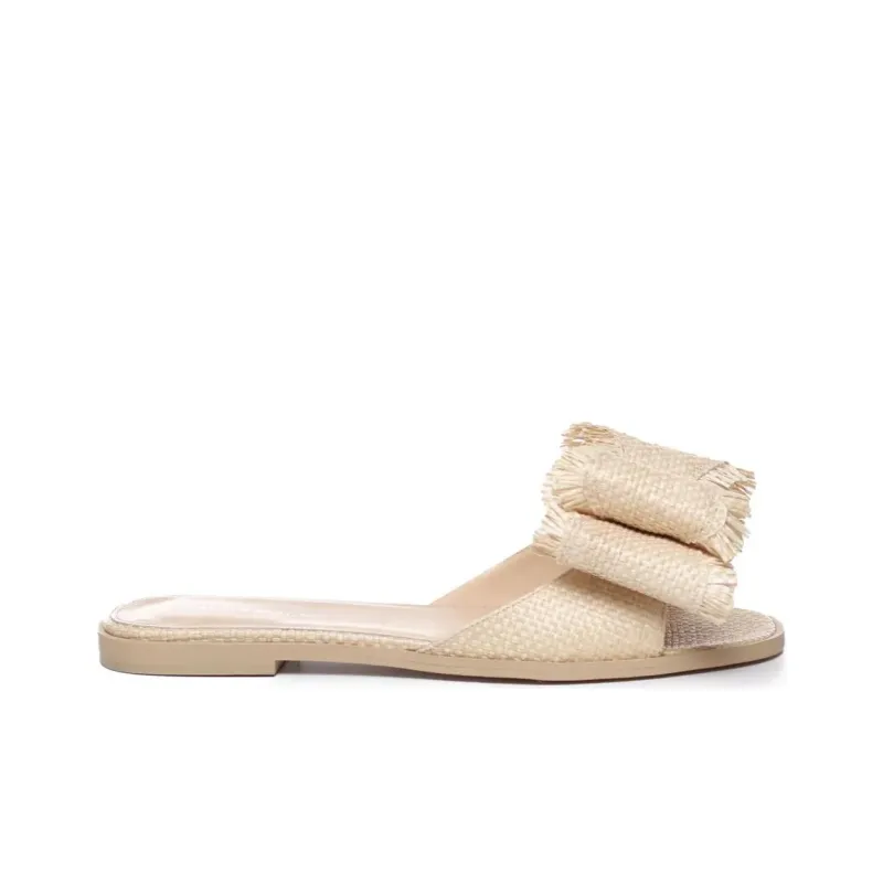 MACH & MACH Slip Resistant Slide Slippers Women's Beige-1