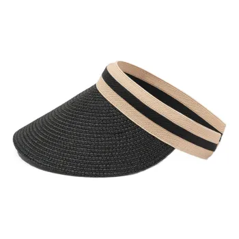 Pelloy Paper Straw Sun Protection Hats Women's
