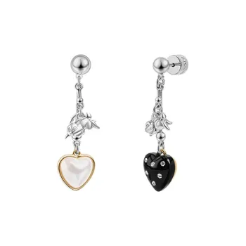 COACH Earrings Unisex Silver