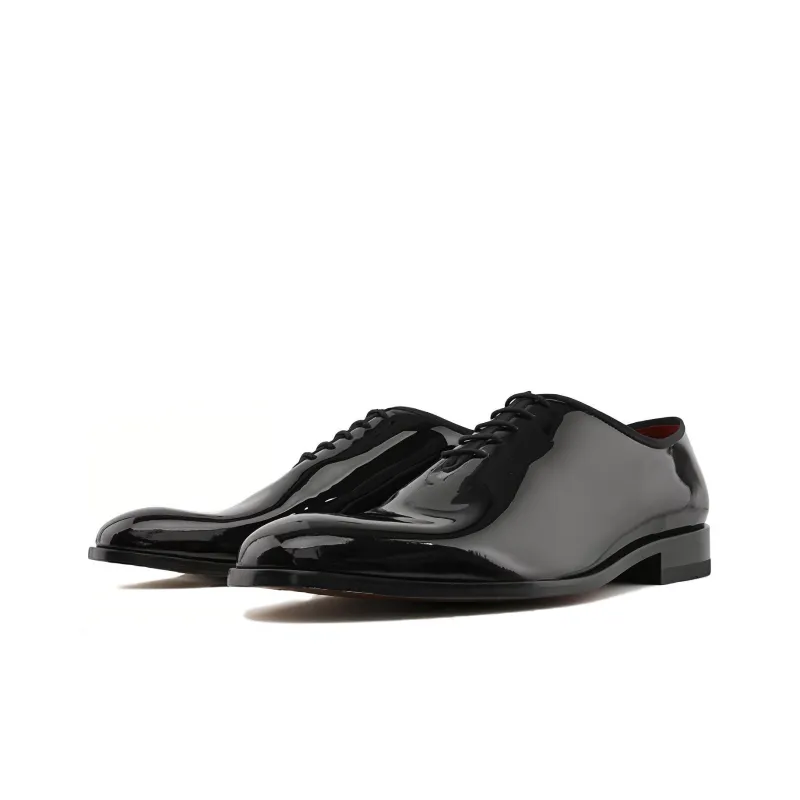 LOAKE Dress Shoes Men Low Top Black-2