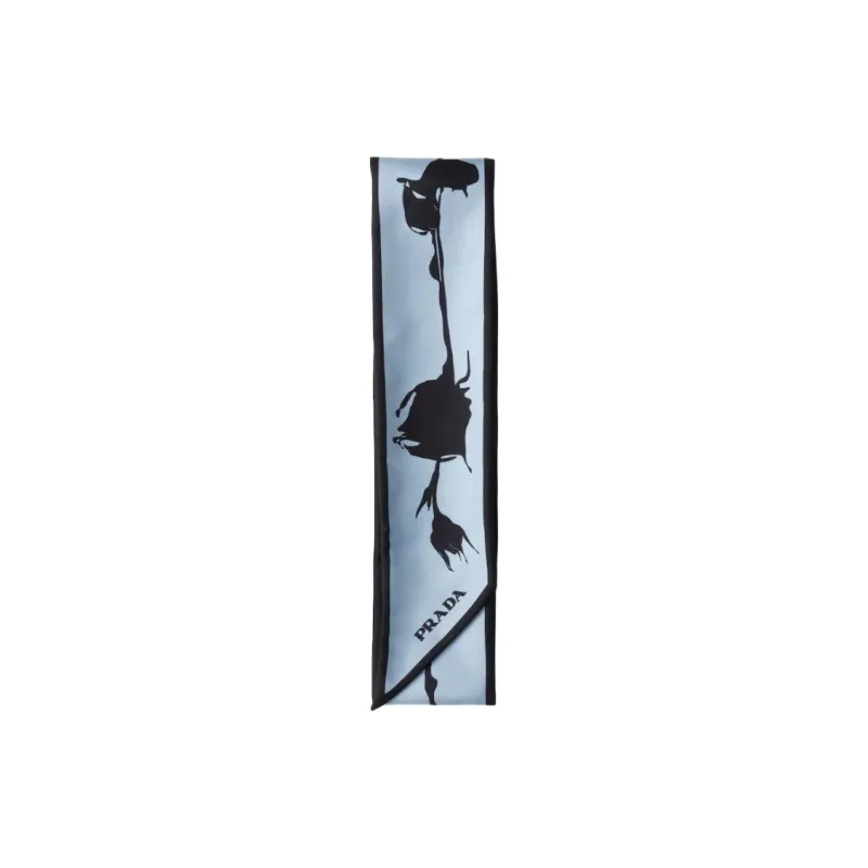 PRADA Printed Silk Foulard-0