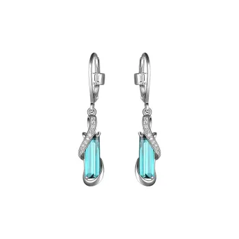 PIARA Earrings Women's Silver