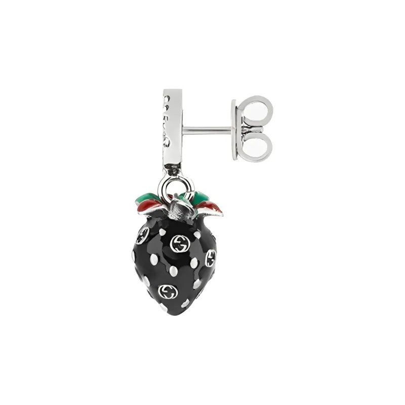 GUCCI Artificial Crystal Earrings Women's-1