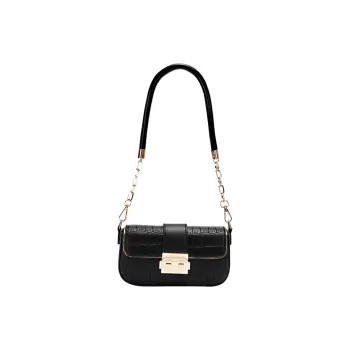 Bywhich PU Crossbody Bag Regular Women's Black/Pink