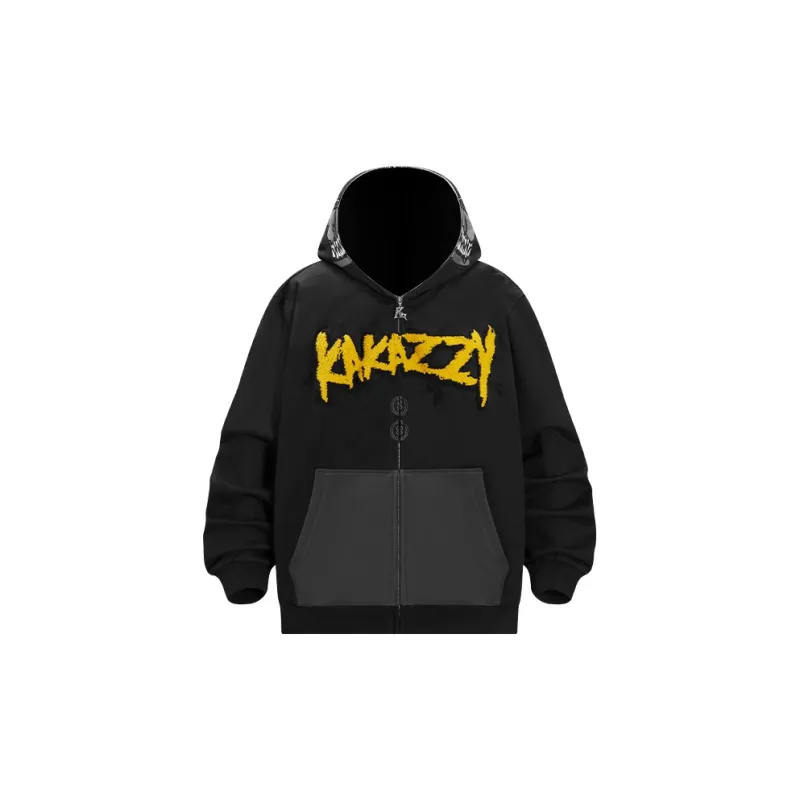 KAKAZZY Sweatshirts Unisex Black-3