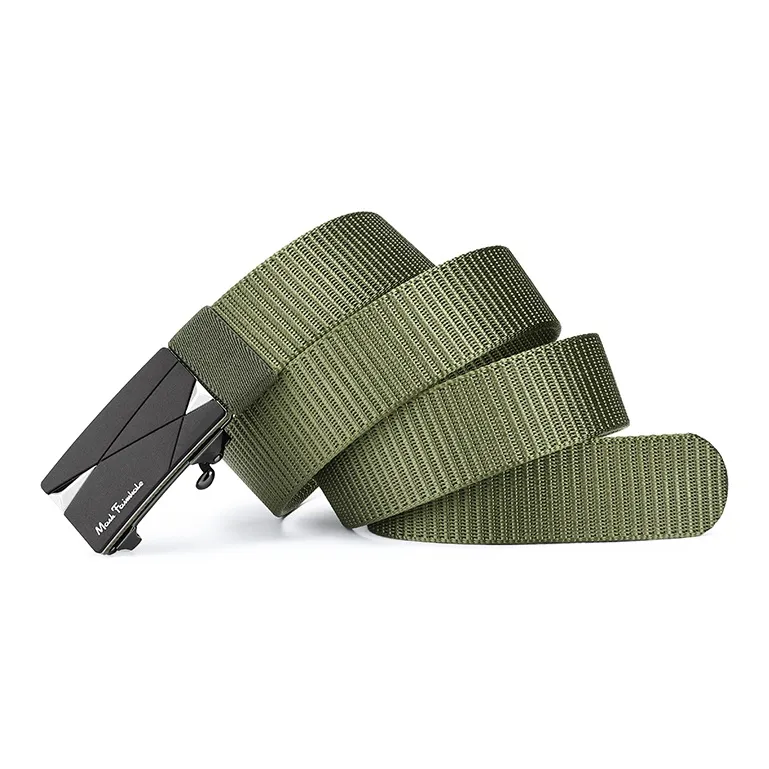 FAIRWHALE Fashion No Tooth High Value Automatic Buckle Pants Belt Men's Width 3.5CM-1