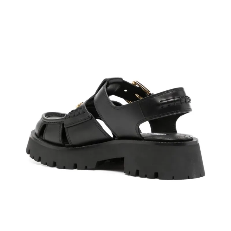 Alexander Wang Carter Caged Leather Sandals Women's-3