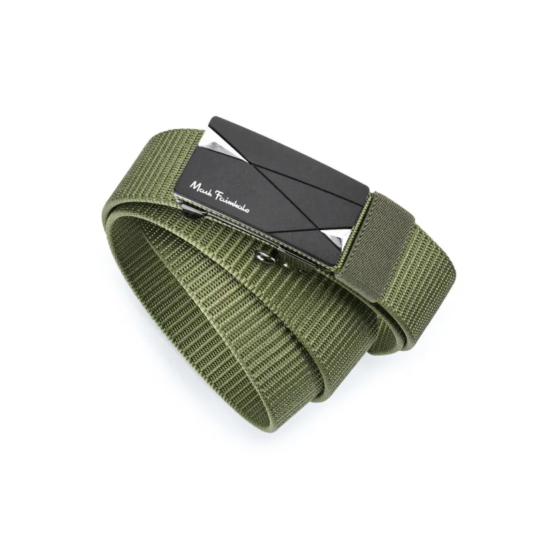 FAIRWHALE Fashion No Tooth High Value Automatic Buckle Pants Belt Men's Width 3.5CM-3