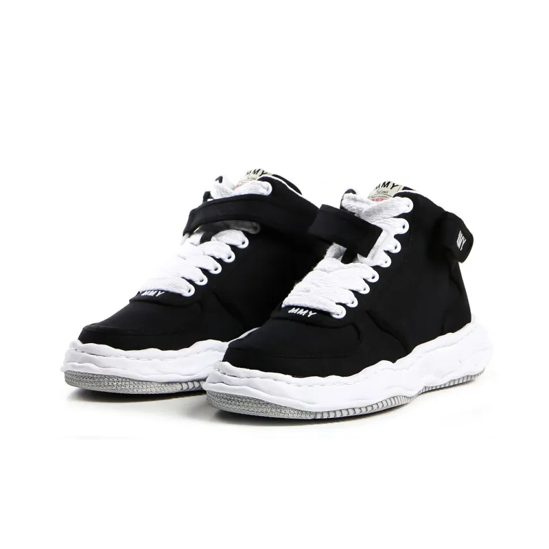 Maison MIHARA YASUHIRO Embroidered-logo Hi-top Sneakers-3