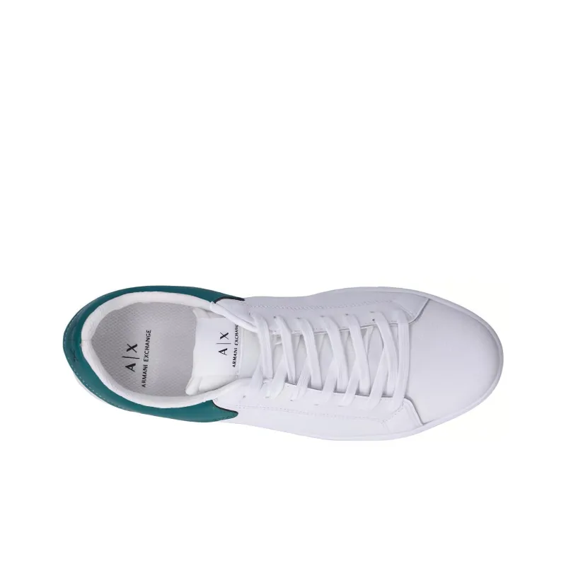EMPORIO ARMANI Low Top Skateboard Shoes Men's White-4