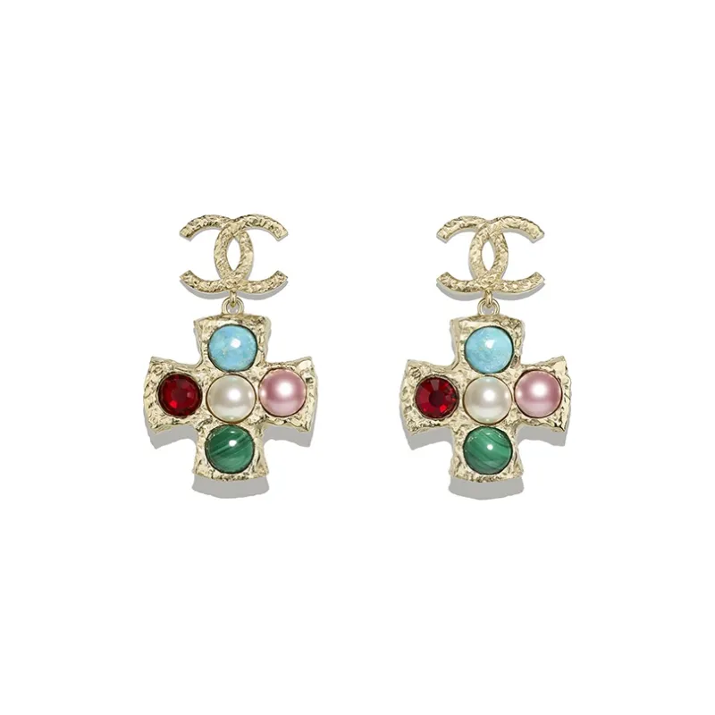 CHANEL Earrings Women's Multicolor-0