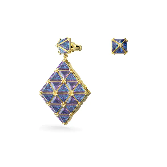 Swarovski Curiosa Asymmetric Drop Earrings-1