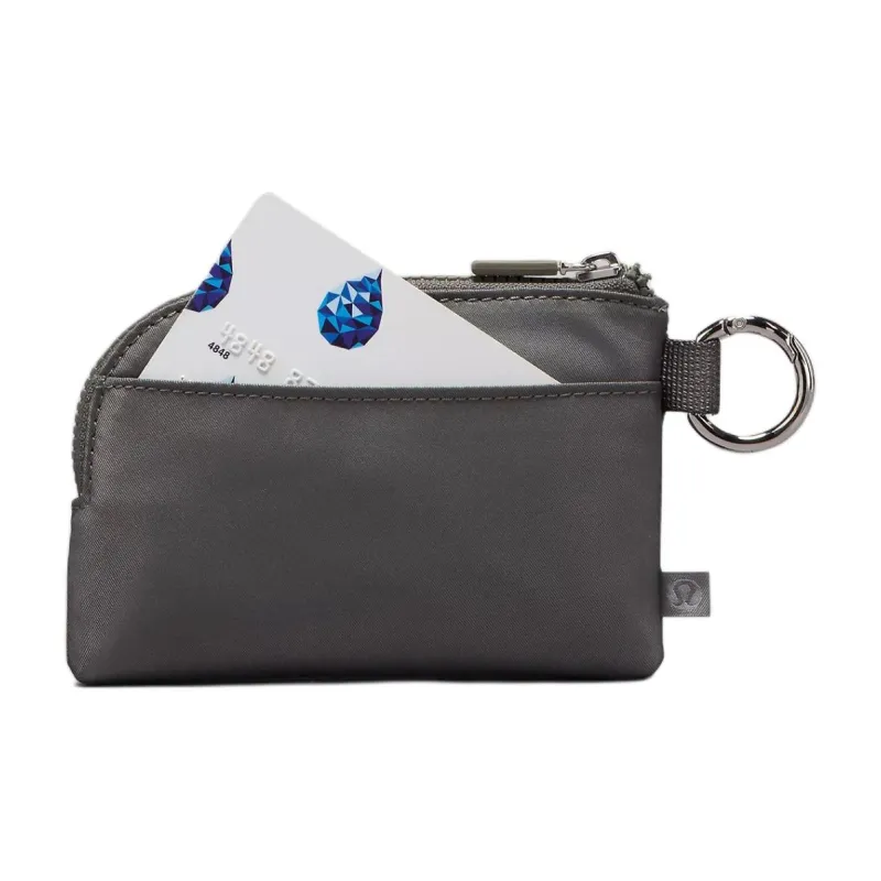 Lululemon Polyester Card Holder Regular Women's Gray Sage White Opal-1