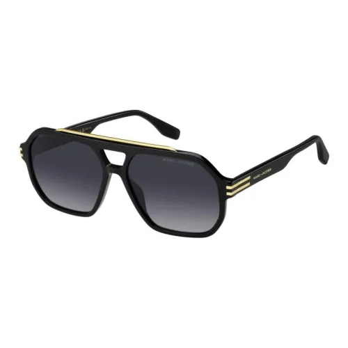 MARC JACOBS 753S Logo-Engraved Navigator-Frame Sunglasses