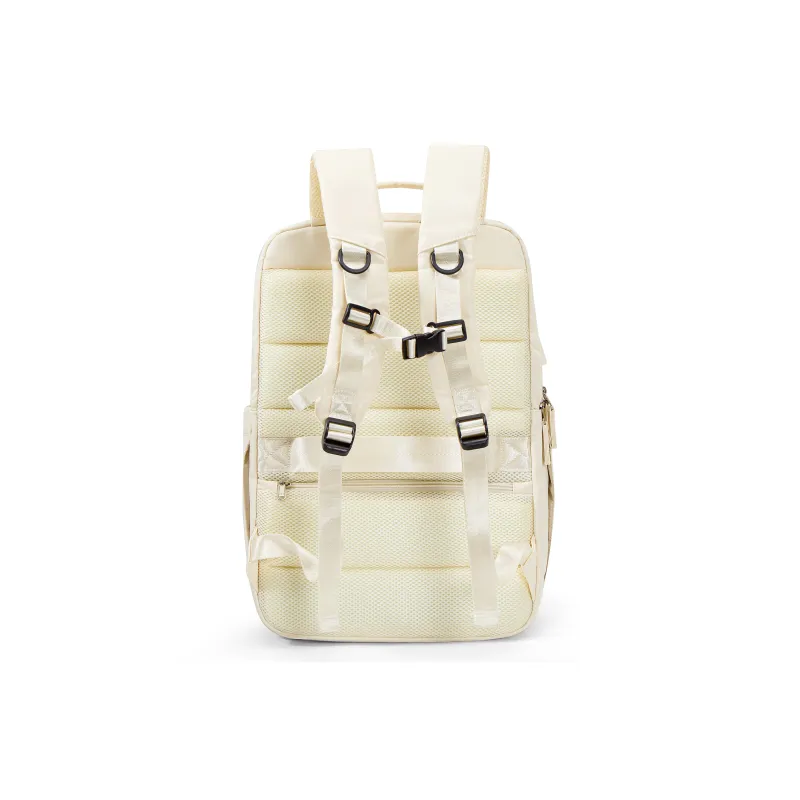 RIOREX Fabric Backpack Large Size Unisex Black/Khaki/Ecru/Army Green/Sea Blue-8