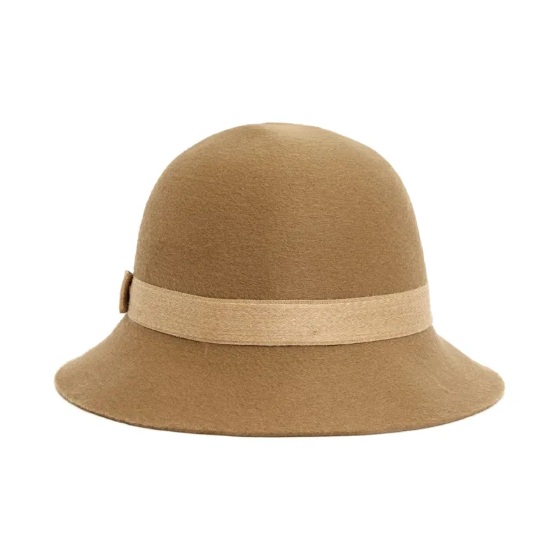 HELEN KAMINSKI Cashmere Bucket Hats Women's Brown-4
