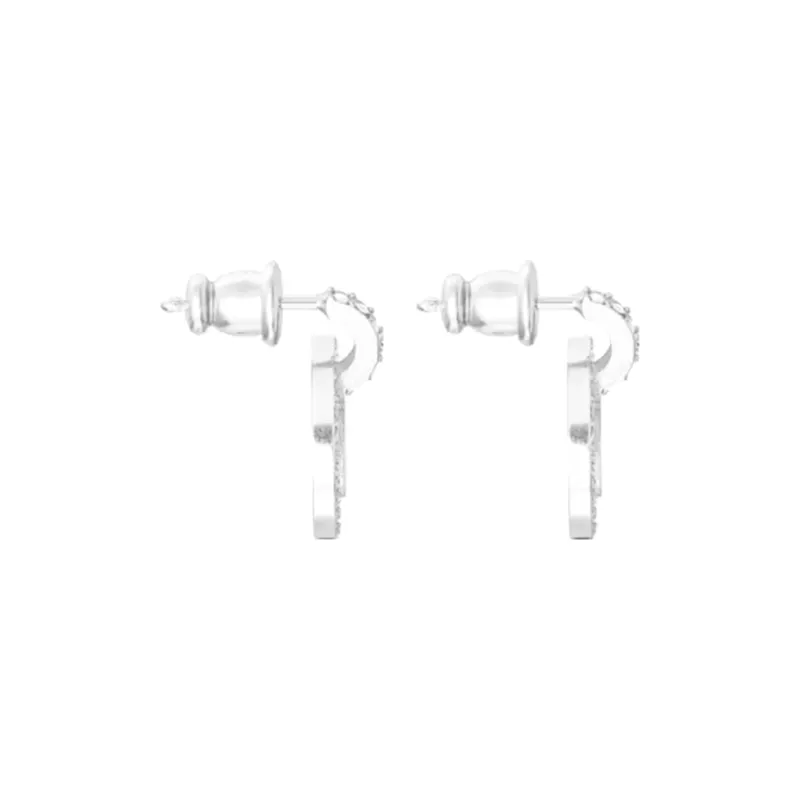 DIOR Earrings Women's Silver-1