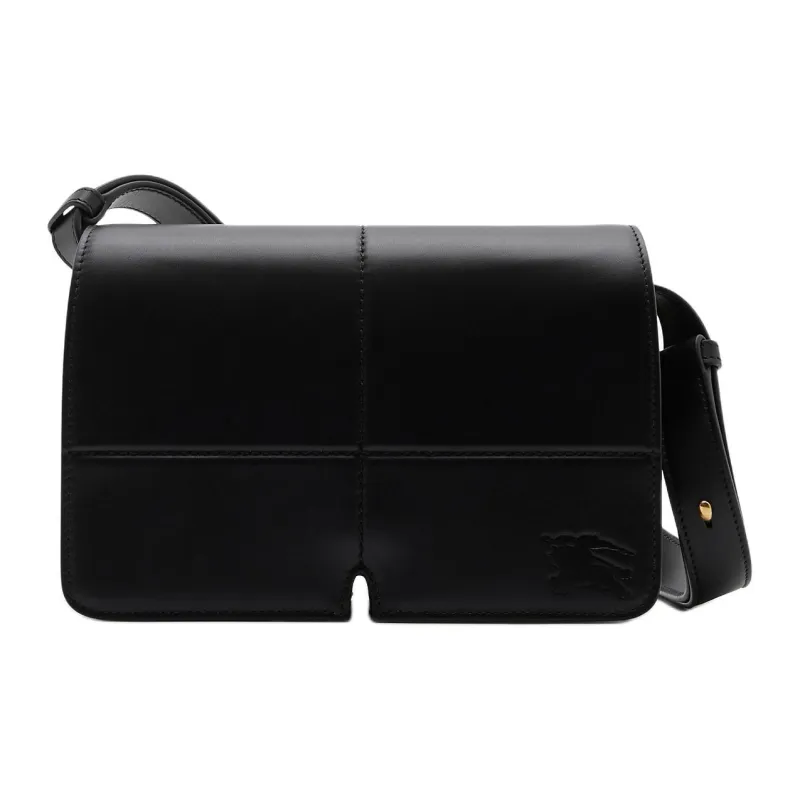 Burberry Calfskin Shoulder Bag, Crossbody Bag Women's Black-0