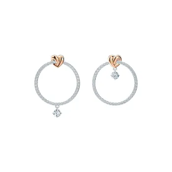 Swarovski Metal Earrings Women's