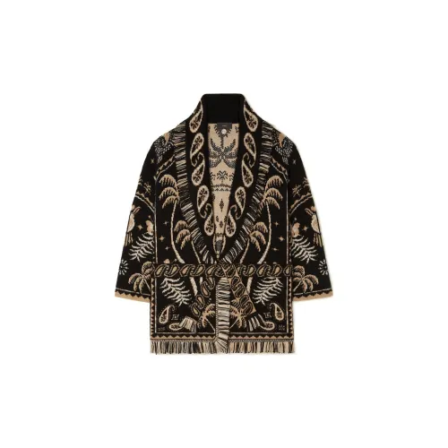 Alanui Lush Nature Foulard-jacquard Cardigan